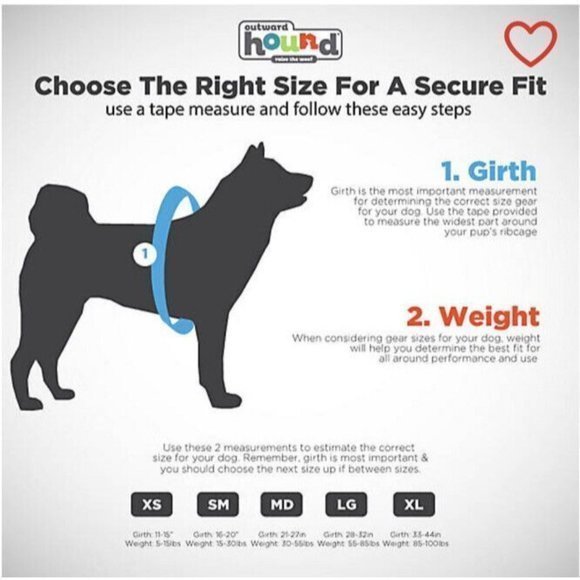 Outward Hound Ripstop Dog Life Jacket Extra Small 5-15 Lbs Orange Gray - Picture 6 of 7